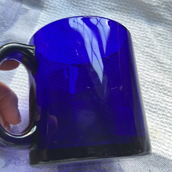 Vintage Cobalt Opryland glass mug - Picture 4 of 5